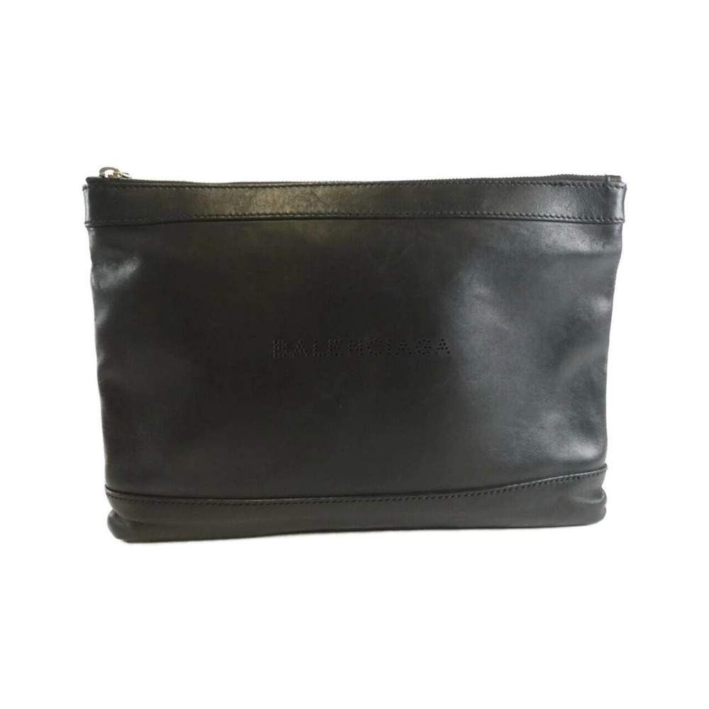 Balenciaga Navy Blue Clip Bag M